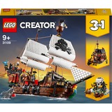 LEGO 31109 Creator Piratenschiff, Konstruktionsspielzeug 