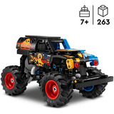 LEGO 42219 Technic Monster Jam Grave Digger Feuer und Eis, Konstruktionsspielzeug 