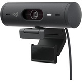 Logitech Brio 500, Webcam schwarz, Graphite