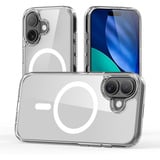 Nevox StyleShell SHOCKFlex, Handyhülle transparent, iPhone 17, kompatibel mit MagSafe