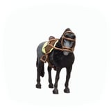Schleich Horse Club Pura Raza Espanola Stute mit Sattel und Zaumzeug, Spielfigur braun