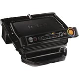 Tefal OptiGrill+ GC712834 Black Edition, Kontaktgrill schwarz, 2.000 Watt