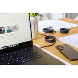 Ansmann Magnetisches USB Typ-C auf Lightning Ladekabel schwarz, USB-C / Lightning