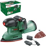 Bosch Heimwerken & Garten Akku-Multischleifer EasySander 18V-8 Set grün, Li-Ionen Akku 2,0Ah, POWER FOR ALL ALLIANCE