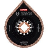 Bosch Mörtelentferner Expert AVZ 70 RT4 Grout + Abrasive, Ø 70mm, Sägeblatt 10 Stück, Carbide-RIFF, Schnittbreite 2,5mm