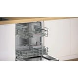 Bosch SMU4ETS08E Serie 4, Spülmaschine edelstahl (gebürstet), 60 cm, Home Connect