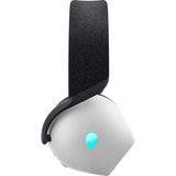 Dell Alienware Tri-Mode Wireless AW725H  Lunar Light, Gaming-Headset weiß, Hi-Res Audio, Bluetooth, 2,4 GHz, Kabel