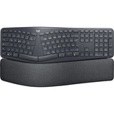 Logitech ERGO K860, Tastatur schwarz, DE-Layout, schmutzabweisendes Material, kompatibel mit Windows/Mac