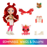 MGA Entertainment Rainbow High Littles Fantasy Fairies - Apple, Puppe 
