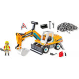 PLAYMOBIL 71749 Action Heroes Großer Bagger, Konstruktionsspielzeug 