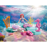 PLAYMOBIL 72107 Fantasy & Magic Meerjungfrau mit Geschenk, Konstruktionsspielzeug 