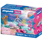 PLAYMOBIL 72107 Fantasy & Magic Meerjungfrau mit Geschenk, Konstruktionsspielzeug 