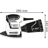 Bosch Professional Schwingschleifer GSS 160 Multi Professional blau/schwarz, 180 Watt, L-BOXX
