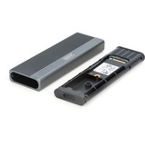 Digitus DA-71156 USB M.2 SSD , Laufwerksgehäuse aluminium, NVMe + SATA 10 Gbps 