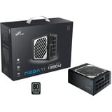 FSP MEGA TI 1350W, PC-Netzteil schwarz, 2x 12-Pin High Power GPU, 6x PCIe, Kabelmanagement, 1350 Watt