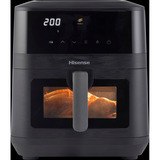 Hisense Heißluftfritteuse HAF2100DCD  schwarz, 2.100 Watt, Korb 7,7 Liter
