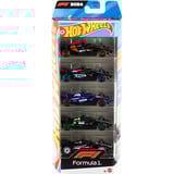 Hot Wheels Formel 1 Team 5er-Pack, Spielfahrzeug 