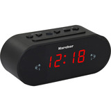 Karcher UR 1030, Radiowecker schwarz, UKW, Display dimmbar, Dual-Alarm