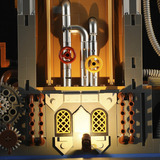 Lumibricks Steampunk Stadtbrücke, Konstruktionsspielzeug 