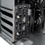 SilverStone SST-CS240, Tower-Gehäuse schwarz, NAS-Gehäuse