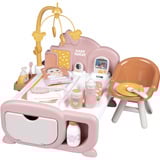 Smoby Baby Nurse Puppenwiege mit Himmel, Puppenmöbel 