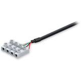 Teltonika 4-poliger Stecker auf 4-polige Schraubklemme, Stromversorgung schwarz