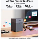UGREEN DH4300 Plus, NAS schwarz