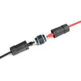 Digitus CAT.6A Außenanschluss-Kupplung, IP68, RJ-45 schwarz, Outdoor-geeignet