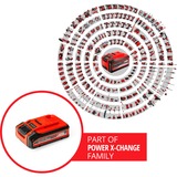 EINHELL Akku Power-X-Change Plus 18Volt 4,0Ah rot/schwarz