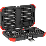 GEDORE Bit-Satz 1/4", 67teilig schwarz/rot, (R33003067 )