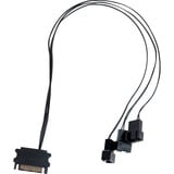 Lian Li UNI FAN SL120 LCD Wireless 3er-Pack inkl. Controller, Gehäuselüfter weiß, 124.5 mm