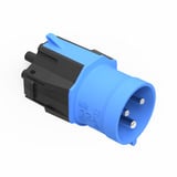 NRGkick Steckeraufsatz 32A - 3polig, max. 7,4kW, Adapter schwarz/blau, für NRGkick Ladeeinheit