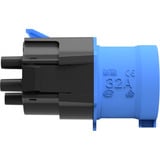 NRGkick Steckeraufsatz 32A - 3polig, max. 7,4kW, Adapter schwarz/blau, für NRGkick Ladeeinheit