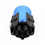 NRGkick Steckeraufsatz 32A - 3polig, max. 7,4kW, Adapter schwarz/blau, für NRGkick Ladeeinheit