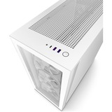 NZXT H7 Elite White, Tower-Gehäuse weiß, Tempered Glass
