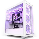 NZXT H7 Elite White, Tower-Gehäuse weiß, Tempered Glass