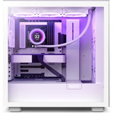 NZXT H7 Elite White, Tower-Gehäuse weiß, Tempered Glass