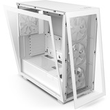 NZXT H7 Elite White, Tower-Gehäuse weiß, Tempered Glass