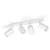 Philips Hue White & Color Ambiance Fugato 4er-Spot, LED-Leuchte weiß