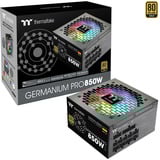 Thermaltake Germanium Pro RGB 0850W, PC-Netzteil schwarz, 1x 12-Pin High Power GPU, 4x PCIe, Kabelmanagement, 850 Watt