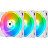 Thermaltake SWAFAN EX12 ARGB Sync PC Cooling Fan White TT Premium Edition, Gehäuselüfter weiß, 3er Pack, 120 mm