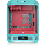 Thermaltake The Tower 600 Mint Strawberry, Tower-Gehäuse mint/rot, Tempered Glass x 3