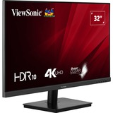 ViewSonic  VA3208-4K-HD, LED-Monitor 80 cm (31.5 Zoll), schwarz (matt), UltraHD/4K, VA, HDR10