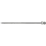 fischer Spanplattenschraube PowerFast 6,0x200 Senkkopf TX 100 Stück, mit Teilgewinde, Edelstahl A4