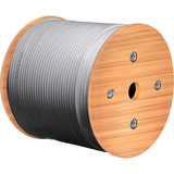 goobay Patchkabel CAT6a S/FTP grau, 305 Meter, ohne Stecker