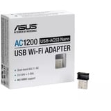ASUS USB-AC53 nano AC1200, WLAN-Adapter schwarz