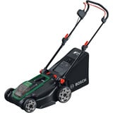 Bosch Akku-Rasenmäher Rotak18V2-43, 36 Volt (2x18V) grün/schwarz, 2x Li-Ionen Akku 4,0Ah, POWER FOR ALL ALLIANCE