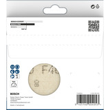 Bosch Schleifblatt F460 Expert for Wood and Paint, Ø 125mm, K80 5 Stück, für Bohrmaschinen