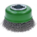 Bosch X-LOCK Topfbürste Clean for Inox, Ø 75mm, gewellt 0,3mm Edelstahldraht, für X-LOCK Winkelschleifer