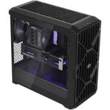 Cooler Master HAF II 500 , Tower-Gehäuse schwarz, Tempered Glass